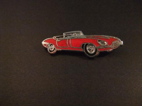 Jaguar E-Type Roadster Series 1 rood